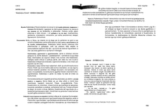 152 1S3
H!|
s
Tipare te “Katedralja e Parisit’’ vleresohetsi nje nder romanet me perfaqesuesete
romantizmit drejtimit letrar romantik. Hygoi, prijes i romantizmitfrancez, ka derdhur ne
kete veper nje fantazi thuajse perrallore.
Koment - ESMERALDA
Ne me kenaqesi mund t’i bejme te ditur
lexuesit tone se, gjate tere kesaj skene,
Grenguari dhe drama e tij kishin qendruar te
patundur. Aktoret, te nxitur nga autori, kishin
vazhduar te recitonin vargjet e tij poetike dhe ai
kishte vazhduar t’i degjonte ata. Me gjithe
rremujen, ai kishte vendosur te mos e nderpriste
shfaqjen, duke pasur shprese se publiku perseri
do te kthehej ta degjonte. Kjo rreze shprese iu
shua kur ai pa se Kopenoli, Kuazimodo dhe tere
korteu i harbuar i papes se gaztoreve doli nga
salla me nje zhurme shurdhuese. Turma i ndoqi
pas me lakmi.
- Aq me mire! - berbeliti ai. - Te gjithe
ngaterrestaret po e thyejne qafen.
Por, mjerisht, “ngaterrestar” ishte i gjithe
publiku dhe brenda nje gasti salla u
'Fragmentet jane marre nga "Katedralja e Parisit"; perktheu:
Letersi
VIKTOR HYGO
“Katedralja e Parisit” - SKEMA E ANALIZES
leksti tregimtar
Me gjithe mbylljen tragjike,si mesazh kryesor te kesaj vepre
romantike ne marrim luften e se mires kunder se keqes,te
drejtesise kunder padrejtesise.E gjitha kjo shprehetne nje menyre madheshtore me
episodin e renies se kambanave nga Kuazimodoja i brengosur per humbjen e
Esmeraldes.
Mjedisi Katedralja e Parisitsherben ne roman si nje mjedis piktoresk, magjepses, i
frikshem dhe fantastik i ngjarjeve, te cilat e gojne lexuesin ne zemren e
nje mesjete po aq fantastike e piktoreske. Historia eshte vetem
pikenisja e ketij romani, i cili gjithgka e ka me tepri: madheshtine,
zymtesine, entuziazmin, emocionin, por edhe pershkrimet, detajet,
figuracionin, formulimet.
Personazhet Ashtu si Sena, qe ndahet ne dy dege per te perfshire ne gjirin e saj
ishullin e Katedrales,ashtu edhe autori e ndan lumin e personazheve ne
dy rrjedha rrethqarkulluese. Katedralja behet keshtu pikenisja dhe
pikemberritja e gjithgkaje: rreth saj pleksen fatet vetjake te
personazheve kryesore dhe fati i nje turme te harbuar figurantesh, e
cila i jep asaj gjallerine e nje frymori mitologjik.
Kuazimodoja, gjysmenjeri e gjysmemonster, qenie e shartuar sikurse
gargujt e tij, eshte zbatuesi i pavetedijshem i vullnetit te murgut Klod
Frolo, ndermjetesi qe siguron lidhjen mes turmes dhe Katedrales.
Gjithgka rrjedh shtruar e pothuaj zymte, deri diten kur nen muret e
Katedrales shfaqetnje endacake,cigania Esmeralda, e cila mban per
kapistre nje dhi cirku.
Esmeralda e bukur behet krejt natyrshem dielli qe shndrit bodrumet e
Parisit. Rreth saj nis te hedhe valle turma e kendellur, ne nje orgji ku
britmat histerike perzihen me shfaqje klounesh, me karnavale, me
poezi, me spektakle,me konkurse ku zgjidhet mbreti i shemtimit dhe i
ngerdheshjes. Katedralja e zymte nis betas t’ia kete zili drites se
bodrumeve.
Esmeralda eshte poli magnetik qe terheq drejtvetes pa dallim vullnetet
pozitive e negative; femra fatale qe ua ndez ethet e mishit tere
meshkujve: kapitenit bukurosh Febys, murguttetrishte Frolo,
Kuazimodos se shemtuar, mbare turmes gumezhitese te lypsareve,
kusareve,paraziteve e poeteve, qe festojne rreth saj.Froloja urdheron
ta djegin ne turren e druve. Atehere, Kuazimodo del nga skuta e tij, u
kacavirret kambanave si djall,i trondit deri ne gmenduri,duke leshuar
ng qiell gjithe piskamen e botes.
Subjekti Linjen kryesore te subjektit e perben lufta per te shpetuar Esmeralden.
Kjo lufte kryhet nga njera ane nga Kuazimodoja dhe vegjelia e varfer e
Parisitdhe,nga ana tjeter, nga perfaqesues te kishes te ndihmuar nga
sistemi mesjetar i paragjykimeve dhe i besetytnive, qe mbeshteteshin
dhe nga pushtetaret. Fatin e Esmeraldes e vendos mbreti Luigji XI, i
cili shfaqet ne faqet e fundit te romanit si nje xhelat gjakftohte e i
pameshirshem. Te tera pasionet e thurura dhe te peshtjelluara ne
formen karakteristike te romantikeve; pasionet e Kuazimodos, te
Esmeraldes, te zbatharakeve te Oborritte Mrekullive shkelen me
kembe nga nje mbret i gjithepushtetshem.
 