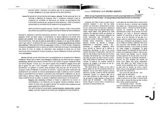 Letersi
. .
.......................................... '~
1
Teksti tregimtar j
Romani eshte i mbushur me skena nga me te pergudnuarat; ne te
mungon dashuria si nje nga ndjenjat me te larta njerezore.
Vetmia Ne qender te romaniteshte vene tema e vetmise. Eshte vetmia ajo qe s’i le
heronjte e Markesit te tregojne dhe t’i shpalosin ndjenjat e tyre te
miqesise se mirefillte, te dashurise se vertete, te ngrohtesise dhe
humanizmit;eshte ajo qe i pergudnon dhe i tjeterson,i hedh ne krahet e
perversitetit, te imoralitet dhe te zvetenimit te pergjithshem.
Vetmia shihetne aspektin njerezor, filozofik, shoqeror, duke u here keshtu
fija lidhese qe e pershkon te gjithe krijimtarine letrare te Garsia Markesit.
Pasionet e Shpalosja e fuqishme epasioneve njerezore, me natyre te shumellojshme,
fuqishme eshte nje tjeter vegori e krijimtarise se Garsia Markesit. Ky eshte here
pasion per pushtet, here pasion per te arritur me gdo kusht te shumeprituren, te
domosdoshmen, here per te vene ne vend nderin e cenuar jo aq nga bindja vetjake,
sesa nga ndikimi i te tjereve dhe here na paraqitet si pasion gmendurak per te here
jete vetmitari. Keto pasione lindin ide utopi boshe, te tilla, si: triumfi ne jete i drejtesise
shoqerore;jetegjatesia e fisit,e deres se madhe,e familjes se shquar;udheheqja prej
nje njeriu te mire, te drejte, te ndershem; jeta njerezore te arrije me ne fund
harmonine dhe mirekuptimin.E pare me kete sy, vepra e Markesit mund te quhet fare
mire antiutopike.
Miti dhe Ne kete roman shkrimtari arrin ne pergjithesime te rendesishme. Markesi
realiteti (si i kthen syte jo vetem nga mitologjia e vendit te vet, por edhe nga ajo e vegori e
perbotshmja. Markesi e ka dashur shume mitin e fisit indian Qiriguano, realizmit ku flitet
per tiranin Aguara -Tunpa, qe u vuri zjarrin pyjeve dhe shkaterroi magjik) arat e gdo
gje te gjalle. Por zoti i mire Tunpaete i mesoi njerezit e vet te vinin dy foshnja te
porsalindur ne gjethen e madhe; keta shpetuan dhe prej tyre zuri fill perseri fisi
Qiriguano. Kete mit Markesi e riprodhoi ne romanin “ Njeqind vjet vetmf', duke bere nje
paralajmerim per njerezit: te arrijne te parandalojne te keqen e madhe qe mund t'u ndodhe.
Ideja e parandalimit te se keqes e pershkon tere krijimtarine e Markesit, po aq sa
edhe ideja e vetmise. Meqe ne mite fundi Sshte kurdohere shpreselenes dhe fiton
ideja e vazhdimesise se jetes, ne vepren e Markesit ndihet besimi ne tS ardhmen.
Magjikja dhe fantastikja shfaqen si dukuri e natyrshme ne roman, si
bashkejetesa e te vdekurve me te gjallet, harresa kolektive, koha e
ndalur ne vend, shiu qe zgjat 5 vjet etj. Por te gjitha keto vendosen ne nje
sfond realist dhe mjaft te besueshem.
Pra, kemi te bejme me nje veper realiste-fantastike, realiste-mitike, realiste-
utopike, qe krijon hapesira te medha per pergjithesime dhe filozofime.
196
Koment - VETEVRAS JA E PIETRO KRESPIT
Eshte nje nga fragmentetme prekese te romanit, qe paraqet dashurine e madhe te
parealizuar te Pietro Krespit, i cili nga gjendja pa shprese perfundon ne vetevrasje.
Amaranta dhe Pietro Krespi e paten trashur
nderkohe miqesine e tyre, dhe kjo kishte
ndodhur nen mburojen e mirebesimit te Ursules
qe nuk i kishte pare te nevojshme t’i mbikeqyrte
vizitat e Krespit. Ishte nje periudhe fejese disi e
muget, sepse italiani vinte gjithmone kur binte
mugetira dhe gjithmone kishte nje gardenie ne
thilene e xhaketes. Ne veranden e tejngopur me
arome manxurane dhe trendafilash, ai i
perkthente sonetet e Petrarkes, teksa ajo thurte
dantella, derisa mushkonjat i detyronin te
kerkonin strehim ne dhomen e ndenjjes.
Ndjeshmeria e Amarantes, sharmi i saj i
permbajtur e, megjithate, magjepses, kishin
endur perreth te fejuarve nje si pelhure te
padukshme merimange, te cilen ai me shume
mundim detyrohej ta haperdante, ndaj dhe nuk
dilte dot nga shtepia e saj me pare se ora tete e
mbremjes. Me kartolinat qe i vinin Pietro Krespit
nga Italia ata bene nje album shume te bukur:
ishin pamje giftesh te dashuruar nder parqe te
vetmuar, te stolisura me vizatime zemrash te
shpuara me shigjete e me fjongo te arta qe i
mbanin pellumbat ne sqep.
Pasi kishte kaluar nje oqean te tere, pasi e
kishte ngaterruar ate me perqafimet epshore te
Rebekes, me se fundi Pietro Krespit iu dhurua
dashuria e vertete. Lumturia i solli me vete edhe
mireqenien. Dyqani i tij u zgjerua mjaft, tani ai
zinte katet perdhese te disa shtepive; ngjante
me nje lugine te virgjer bjeshke, e zbukuruar me
sende nga me fantastiket .... Fale vellezerve
Krespi “Rruga e Turqve” erdh e u shnderrua ne
nje qoshk ku ekspozoheshin plot
'Fragmentet jane marre nga "Njeqind vjet vetmi"; perktheu: Robert Shvarc; BotimeEnciklopedike
e plot gikerrima farfuritese dhe ku njerezit mund
ta harronin dhunen e ushtruar nga Arkadioja
dhe ankthin qe u krijonte jehona e asaj lufte te
larget te ndezur ... Askush nuk kishte as piken e
dyshimit qe Amaranta do te behej nje
bashkeshorte e lumtur. Pa ua leshuar fort frerin
ndjenjave, por duke iu dorezuar krejtesisht
rrjedhes se natyrshme te asaj qe ua donte
zemra, qe te dy mberriten ne ate pike, ku u
mbetej vetem te caktonin diten e marteses. Nuk
kishin pse u trembeshin me pengesave. Ursula,
qe ne thellesi te shpirtit e fajesonte veten qe ia
pati ndryshuar fatin Rebekes duke ia shtyre
vazhdimisht martesen, nuk po donte t’ia shtonte
me vetes brejtjen e ndergjegjes. Te gjitha
shenjat tregonin se Amaranta po ecte drejt nje
lumturie pa shqetesime e tallaze. Vetem se ajo,
krejt ndryshe nga Rebeka, nuk po rrefente
kurrfare padurimi. Po me ate durim, me te cilin i
qendiste me ngjyra te larmishme sofrabezet, i
punonte me grep dantellat dhe sajonte me
punim kryqi pallonj dhe lloj-lloj shpendesh,
priste dhe gastin kur Pietro Krespi te mos
mundte me ta perballonte dufin e zemres. Dhe
ky gast erdhi se bashku me shirat e tetorit.
Pietro Krespi ia hoqi gjergjefin nga prehri dhe ia
mori doren mes duarve te tij.
- Tani nuk po me pritet dot me! - i tha.
- Muajin tjeter do martohemi!
Amaranta nuk eshte se u drodh nga kjo
prekje e duarve te tij te ftohta. E terhoqi doren
nga te tijat si ndonje kafsheze qe merr arratine
dhe iu kthye serishmi punedores.
- Leri marrezite, Krespi, - i tha dhe i
fytyra iu shtremberua nga nje buzagaz
i kithet. - Une as e vdekur nuk do te j 1
-J
 