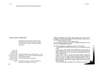 Letersi Teksti poetik
108 *
4
Koment- KANGA SKANDALOZE
*Gajton - shirit i
perdredhur prej
mendafshi, leshi a
pambuku, qe vihet
anash veshjeve per stoli
ose qe te mos u dalin
theket. Ne kuptimin
poetik: i hollee i drejte,
p.sh.: e ka vetullen
gajtan.
Nje murgeshe e zbete, qe bashke me mkatet e botes bar
dhe mkatet e mia mbi supet e vet te molisun, mbi supat e
verdhe sidylli qe i ka puth hyjnia - kaloi rruges se qytetit si
ejll i arratisun...
Prej lutjesh (jo tallse) duel dhe ne lutje prap po shkon... Lutjet i
flejne gjithkund: nder sy, nder buze, nder gishta. Pa lutjet e saj
bota, kushediq’fat do kishte?
Por dhe nga lutjet e sajende s’i zbardhidrita.
O murgeshe e zbehte, qe qon dashni me shejtent. qe
n’ekstaze para tyne digjesh si qiriu prane Iterit
3. Kalimi i personazheve te veta neper rruget e qytetit, eshte nje detaj i perdorur
prej Migjenit. Po ky personazh asnjehere nuk mbeti nje kalimtar i rastesishem, sig
nuk mbeti poeti nje vezhgues i jashtem:
- ma la der’ vone kujtimin, kujtimin e ftohte te kaleses...
Pershkrimi poetik qe ndodh para syve permban ne vetvete dhe ndjeshmerine e unit
lirik, i cili behet bashkevuajtes ne mjerim.
4. Poeti ben protretizimin e murgeshes se jashtmi dhe se brendshmi:
- E zbehte (epitet);aq e ndrydhur brenda mureve, sa nuk e ka prekur kurre drita
e diellit.
- supet e vet te molisun (epitet); supe te ligeshtuara te stermunduara, ne
kuptimin figurativ, pasi vuan denimin per faje e mekate te te tjereve; qenie e
dobet e nenshtruar, fatin e se ciles e kane ne dore pushtete te tjera morale,
sociale e fetare te kohes.
- supet e verdhe si dylli qe i ka puthur hyjnia (epitet, krahasim i zgjatur dhe
metafore): d.m.th., nuk i ka puthur askush; ngjyra e verdhe qe perforcohet me
emrin dylli, ngjason me ngjyren e vyshkjes, te digkaje te ftohte e te thate, pa
lengun e jetes qe i jep ngjyre trupit te njeriut. Njeriu vyshket kur iken, ne te
kundert te asaj gka eshte natyrore. Gruaja ka ndrydhur brenda vetes ndjesite
fizike e shpirterore.
- si ejll i arratisun (krahasim dhe epitet); eshte e guditshme qe nje engjell, i cili
skandaloze eshte te mos kesh frike nga ndeshkimi i Zotit.
 