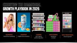 Executingthe COMMERCIAL
growthplaybookin 2026
AUTHENTIC
brand-first marketing
ADAPTIVE
insights-led innovation
LEADING
with highest
performing SKUs
EXECUTIONAL
excellence
at retail
NON-TRADITIONAL
channel growth
37
 