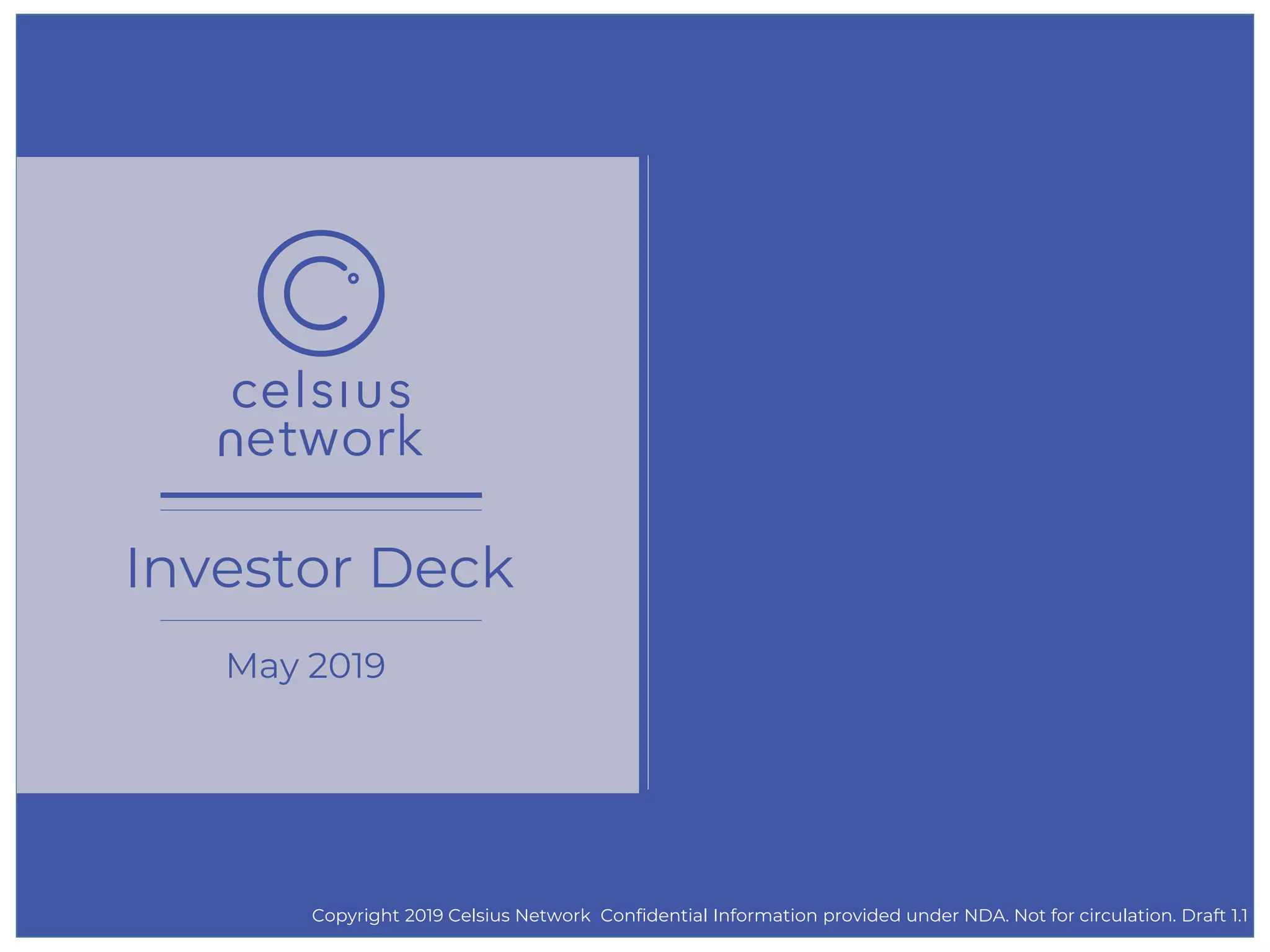 Celsius Network - NOAH19 Berlin | PDF