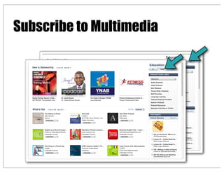Subscribe to Multimedia
 