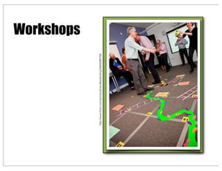 http://www.ﬂickr.com/photos/brandleadership/5664099709/
Workshops
 