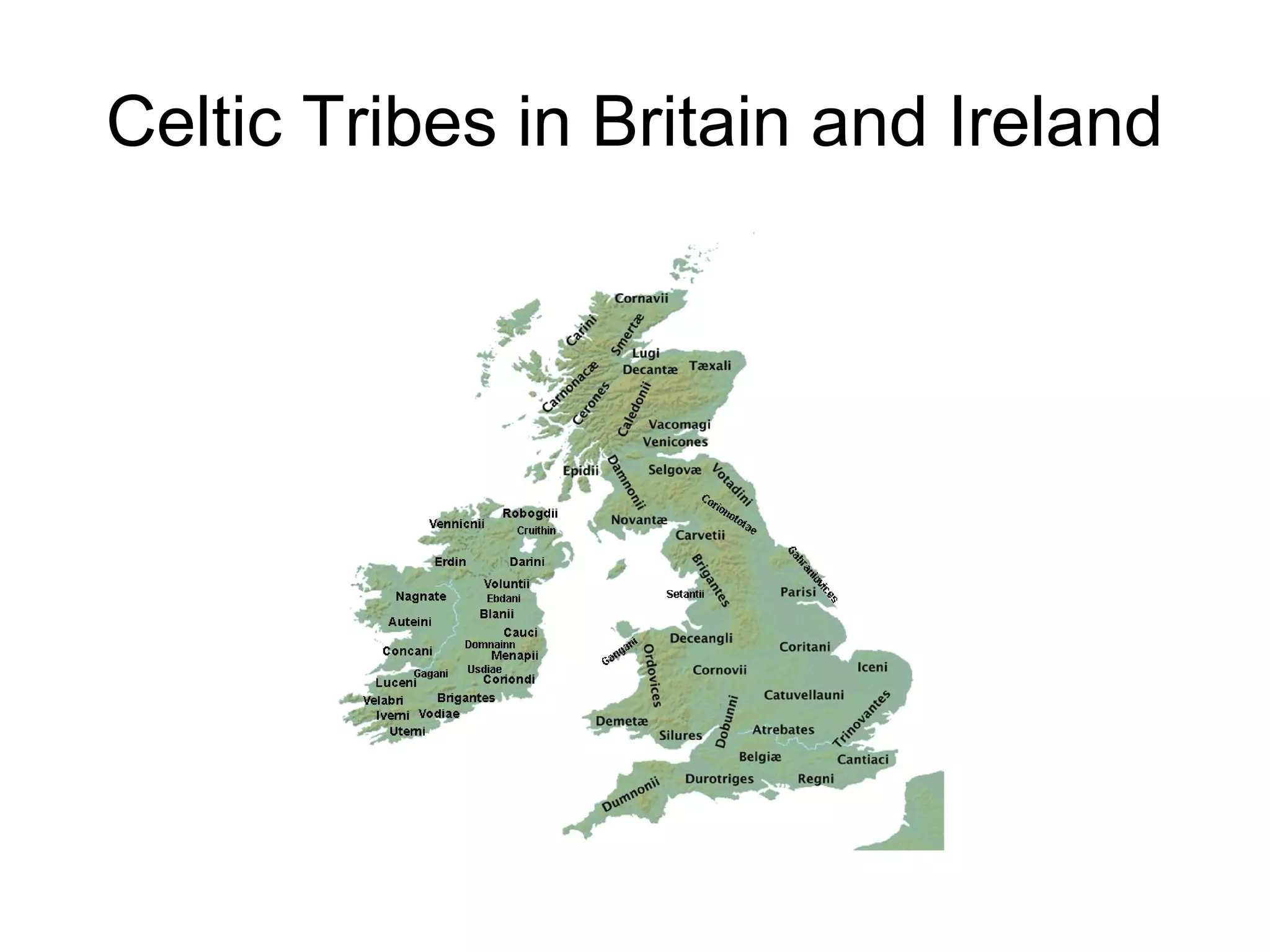 Celtic culture in britain | PPT