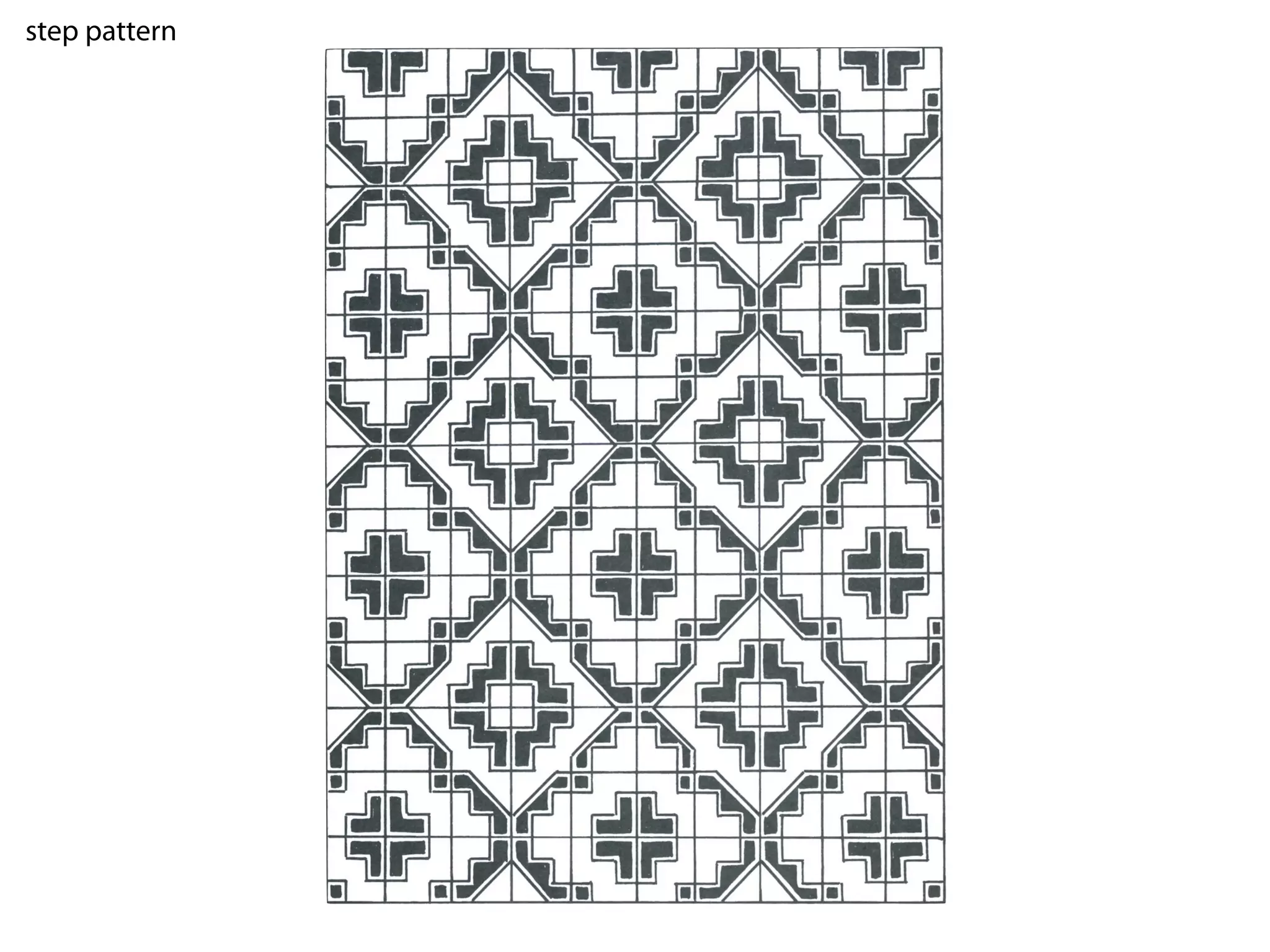 step pattern