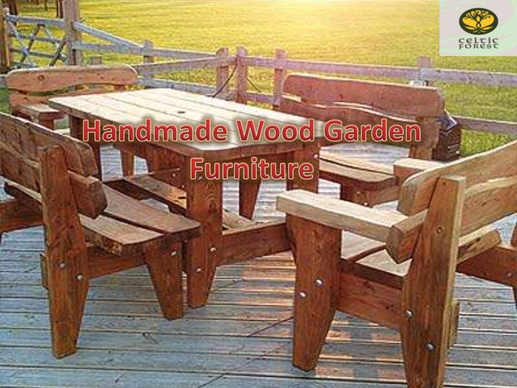 Handmade Wood Garden Furniture