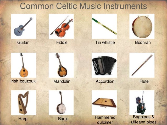 Resultado de imagen de irish music instruments