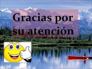 Gracias por su atención  