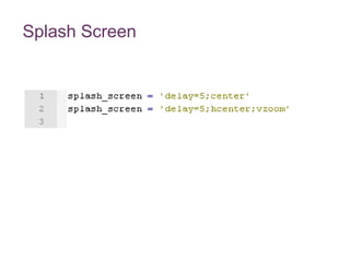 Deve chamar-se loading.html ou loading.png e estar em <application-root>/app/loading.html