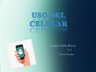 Angela Sofia Bravo
11-3
Rocio Paredes
 