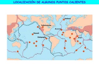 LOCALIZACIÓN DE ALGUNOS PUNTOS CALIENTES
 