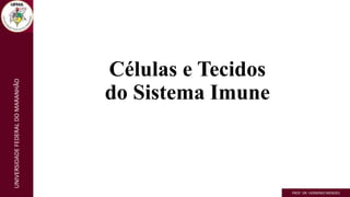 UNIVERSIDADE
FEDERAL
DO
MARANHÃO
PROF. DR. HERMÍNIO MENDES
Células e Tecidos
do Sistema Imune
 