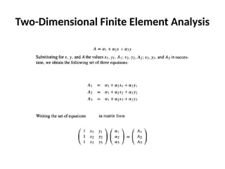 Computational Electromagnetics Finite Elements | PPTX