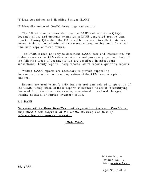 Cem com exampleqa_qc_plan