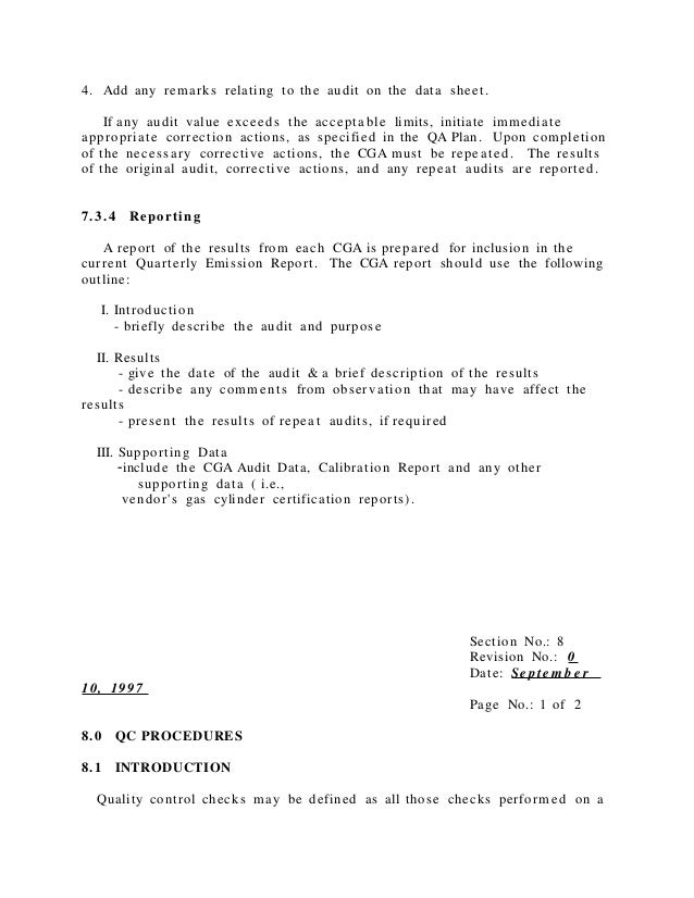 Cem com exampleqa_qc_plan