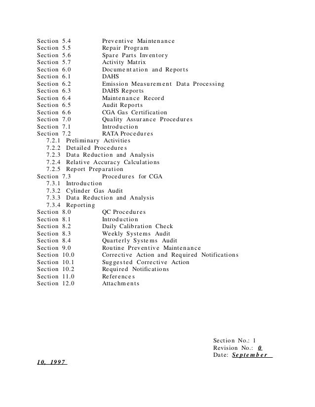 Cem com exampleqa_qc_plan