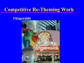 Competitive Re-Theming Work
Fitzgeralds
 