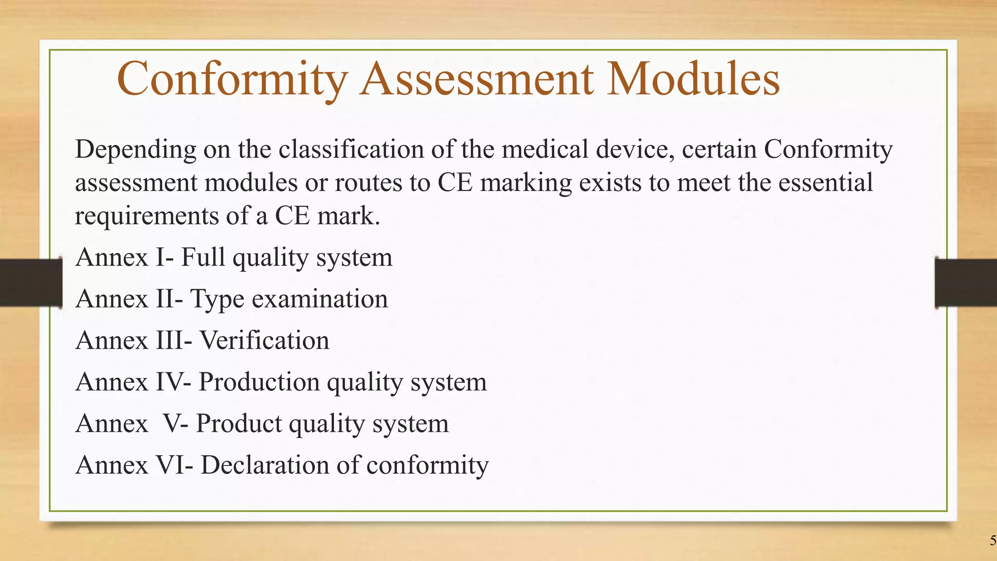 Ce marking of medical devices | PPTX