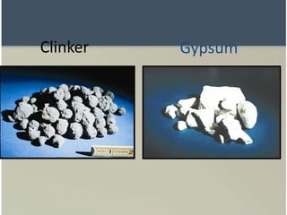 Clinker Gypsum
 