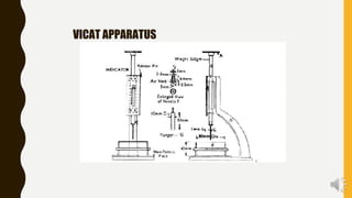 VICAT APPARATUS
 