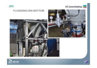 FLUIDIZING BIN BOTTOM
 