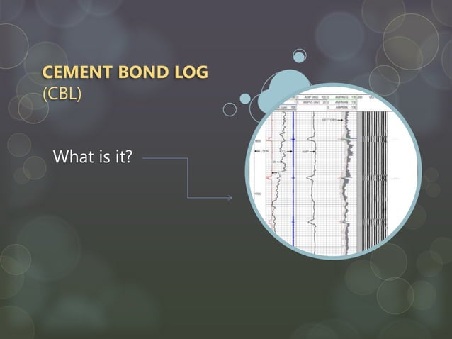 Cement Log Format Cement bond log | PPT | Free Download