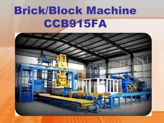 Cement Brick & Concrete Block Making | PPT