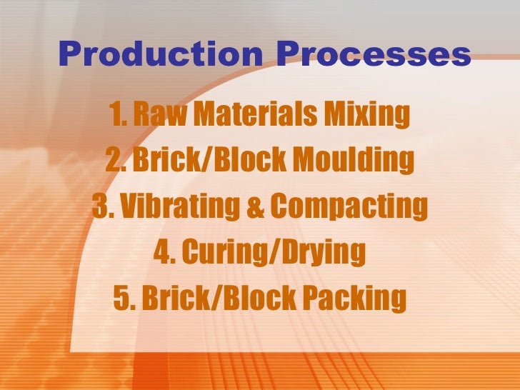 Cement Brick & Concrete Block Making