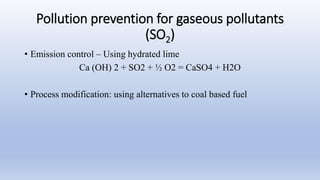 A case study on Air Pollution in Cement Industry | PPTX