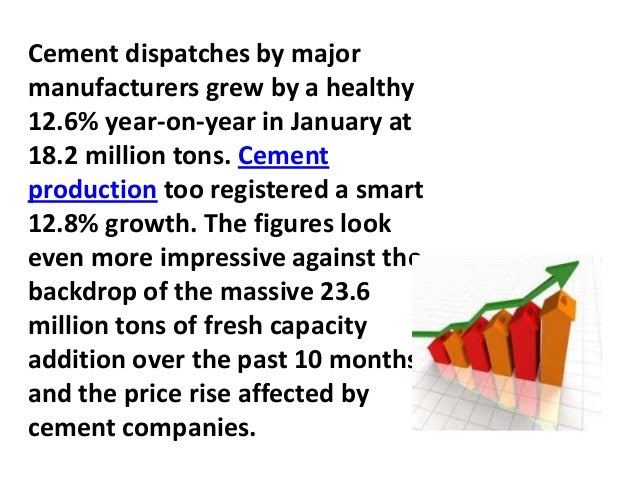 Cement demand