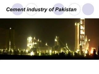 Cement industry of Pakistan
 