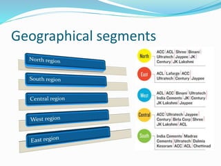 Geographical segments
 