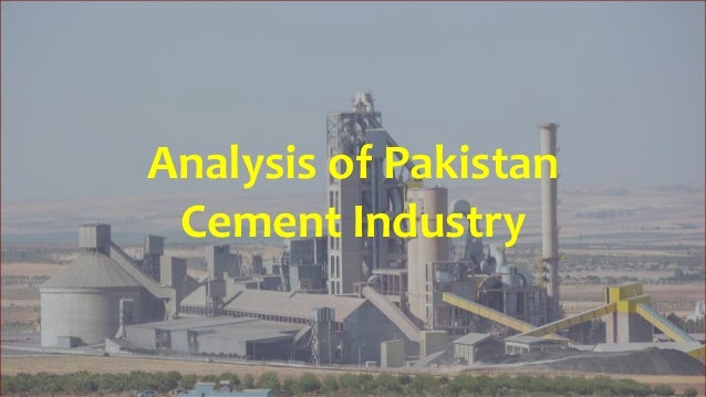 Cement Industry Pakistan