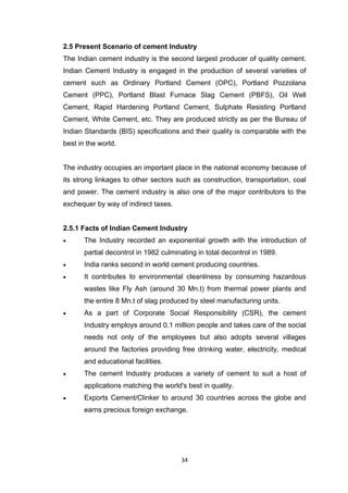 Cement industry analysis | PDF