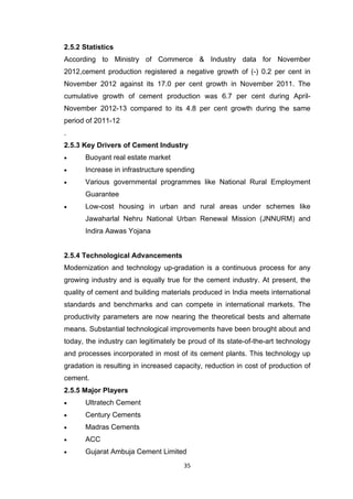 Cement industry analysis | PDF