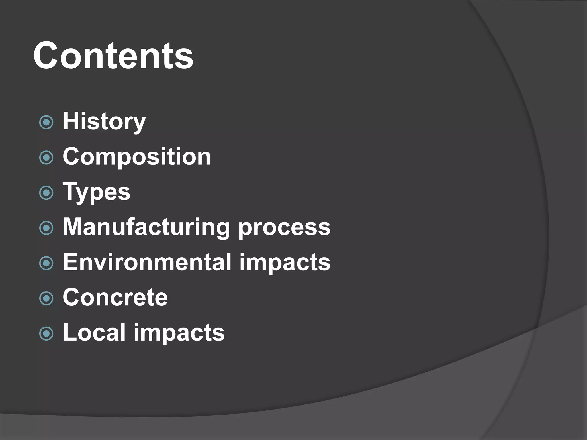 Cement industry and its environmental impacts | PPTX