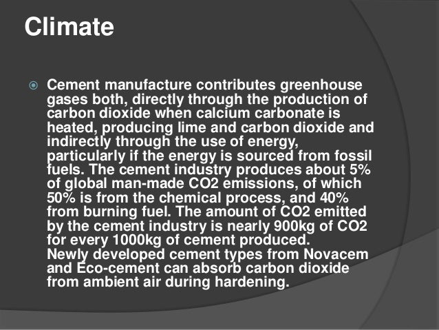 Environmental Impact Of Cement And Concrete – ETXOD