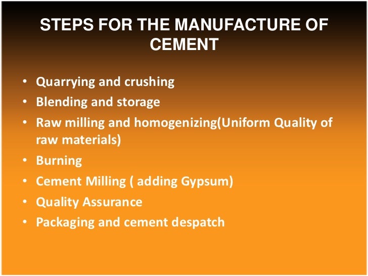 Cement industry of pakistan