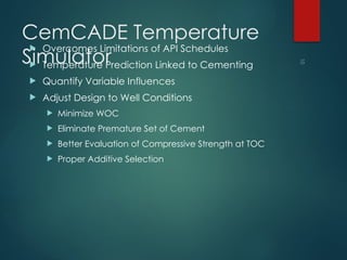 API Limitations for Cementing Temperature | PPT