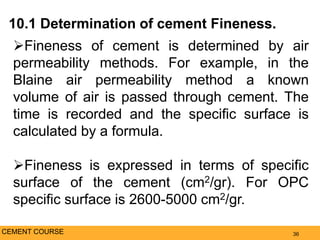 Cement materials Characterization (2) | PDF