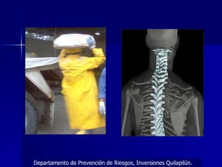 Departamento de Prevención de Riesgos, Inversiones Quilapilún. 