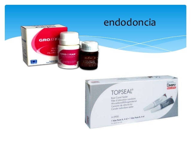 Cementos en odontología