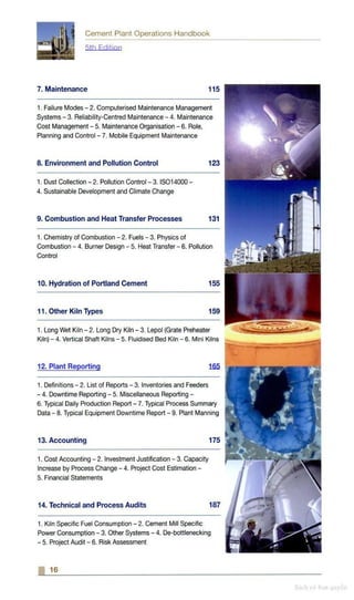 Cement plant operations handbook 5th | PDF