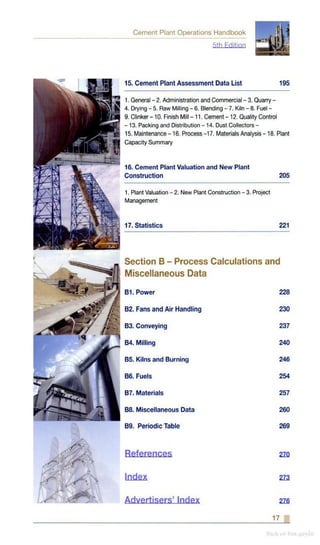 Cement plant operations handbook 5th | PDF
