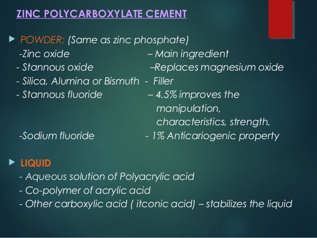 composition of phosphate cement zinc dental cements composition of phosphate cement zinc dental cements