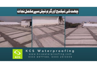 Cement sheet roof waterproofing services