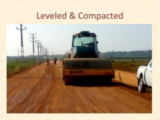 Leveled & Compacted
 