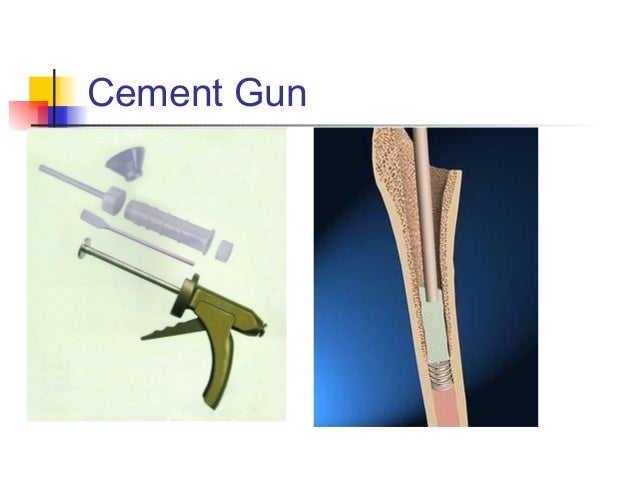 Rifle penetration cement