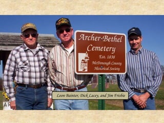 Leon Bainter, Dick Lacey, and Jim Frisbie