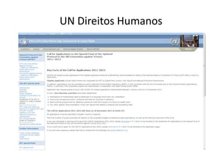 UN Direitos Humanos
 